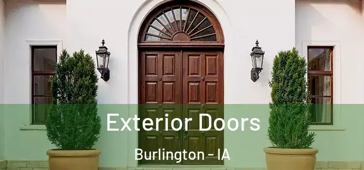  Exterior Doors Burlington - IA